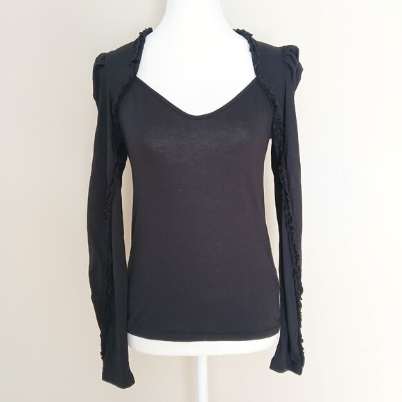 Generation Love Blythe Ruffle Trim Top Size XS - Picture 2 of 7